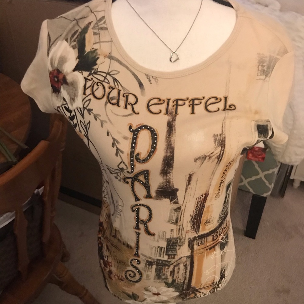 Paris sequin top